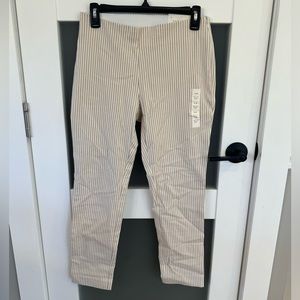 A New Day Pink & White Fitted Pants